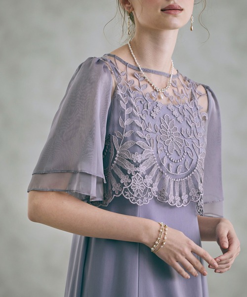 「Dorry Doll」 コンビワンピース MEDIUM ネイビー レディースの画像