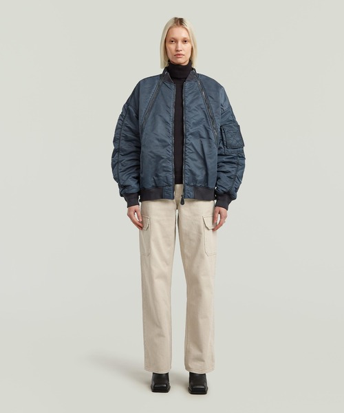G-STAR RAW 「G-STAR」 ブルゾン LARGE ダークブルー メンズ