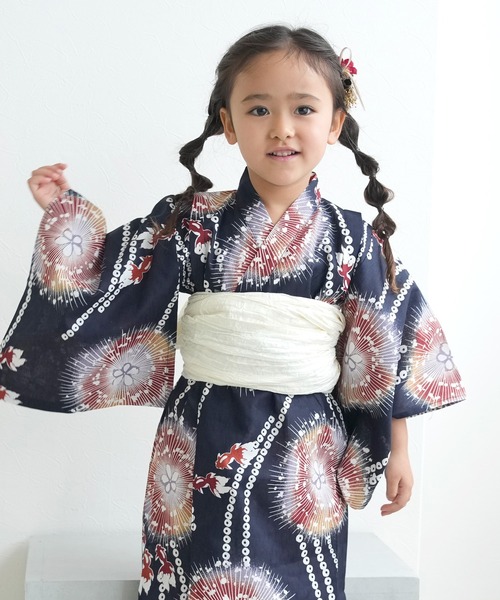 utatane 浴衣 2026新作 浴衣ワンピース2点セット 男女兼用 ひよこ商店 