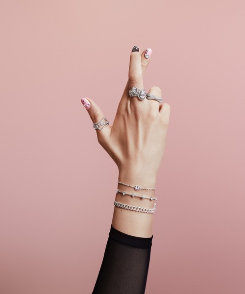 「Pandora」 リング 54 シルバー レディース_画像5