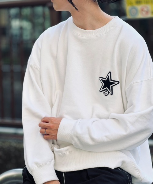 「CONVERSE TOKYO」 スウェットカットソー FREE ホワイト レディース_画像8