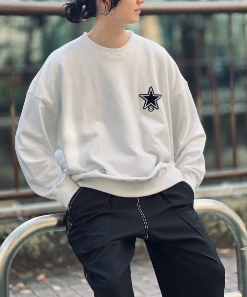 「CONVERSE TOKYO」 スウェットカットソー FREE ホワイト レディース_画像9