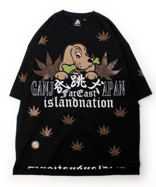 GALFY ガルフィー ファイヤーピカピカTee 中型犬 GALFY（ガルフィー） tシャツ ガンジャパンTEE/ファイヤーピカピカTEE