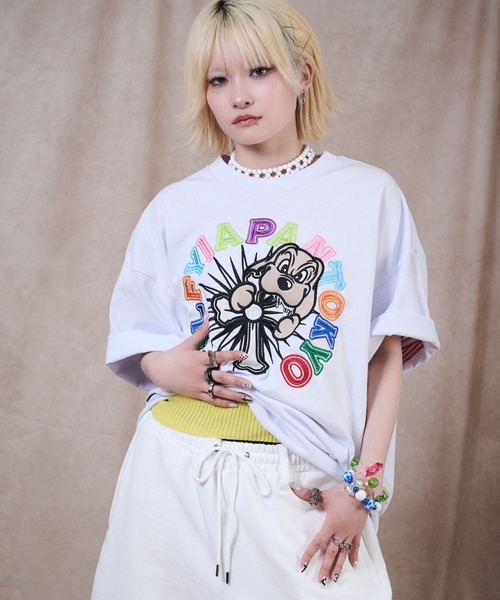 GALFY（ガルフィー） tシャツ ガンジャパンTEE/ファイヤーピカピカTEE