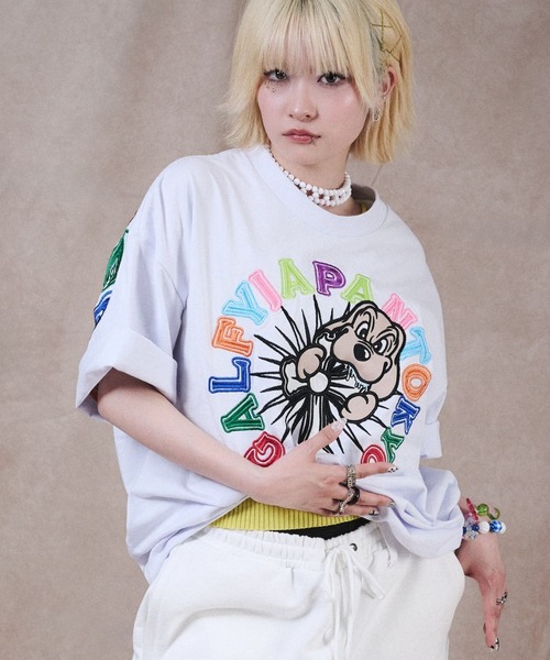 GALFY（ガルフィー） tシャツ ガンジャパンTEE/ファイヤーピカピカTEE