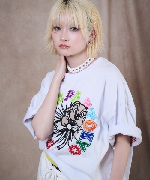 GALFY（ガルフィー） tシャツ ガンジャパンTEE/ファイヤーピカピカTEE