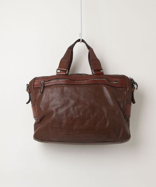 TUMI ボストンバッグ ブラウン レザー TUMI（トゥミ） ボストンバッグ - ブラウン レディース : ZOZOTOWN