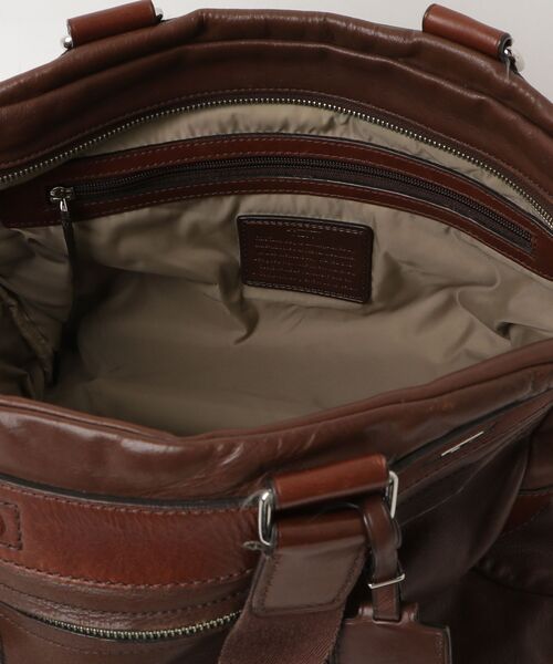 TUMI ボストンバッグ ブラウン レザー TUMI（トゥミ） ボストンバッグ - ブラウン レディース : ZOZOTOWN