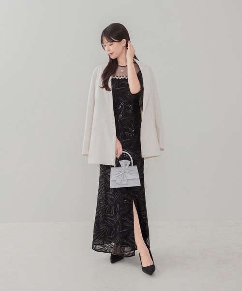 Leja パーティドレス Leja（レジャ） パーティードレス ドレス 「LEJA」フロントビジュー