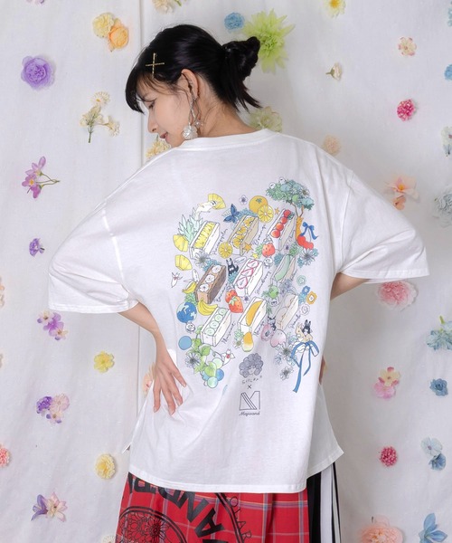 ScoLar（スカラー） tシャツ 162631：Majisand×ScoLar カラフル