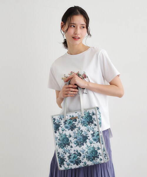 LAURA ASHLEY（ローラアシュレイ） トートバッグ エレンボロー ローズ