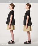 tシャツ ドット シフォン キャミソール Tシ...の詳細画像4