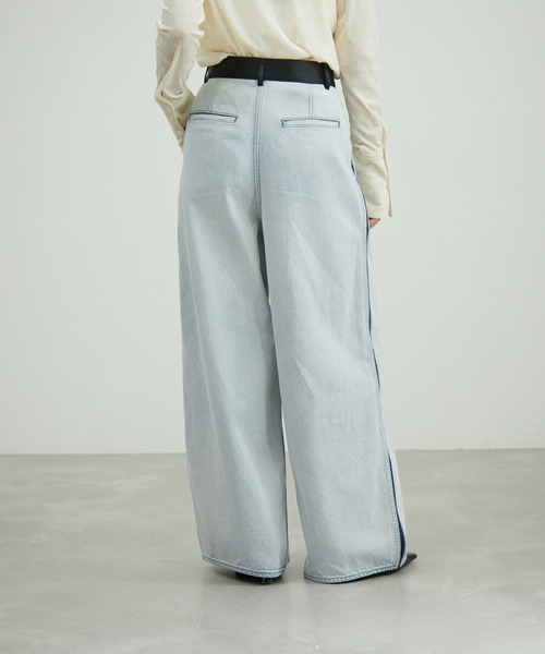 ADAM ET ROPE'（アダムエロペ） デニムパンツ 38 サックスブルー