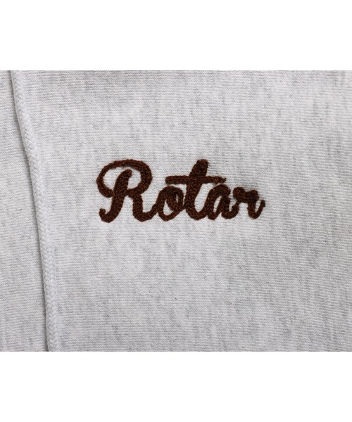 「ROTAR」 ジップアップパーカー X-LARGE アッシュグレー メンズ_画像7