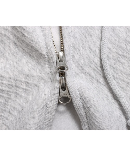 「ROTAR」 ジップアップパーカー X-LARGE アッシュグレー メンズ_画像9