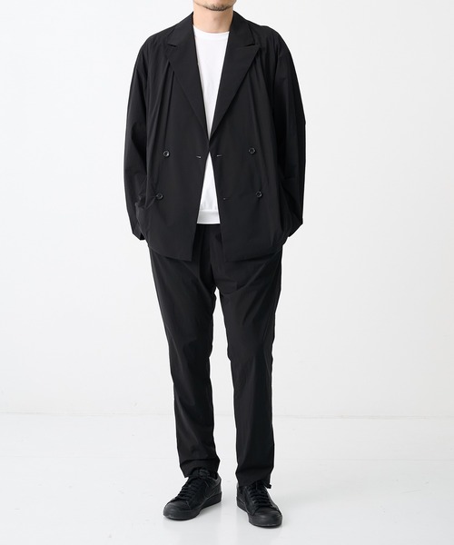 スラックス 「N.HOOLYWOOD/エヌハリウッド」別注Cool Tuch Tapared Pants/「軽量，接触冷感」 メンズの画像