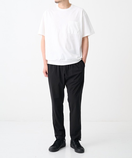 スラックス 「N.HOOLYWOOD/エヌハリウッド」別注Cool Tuch Tapared Pants/「軽量，接触冷感」 メンズの画像