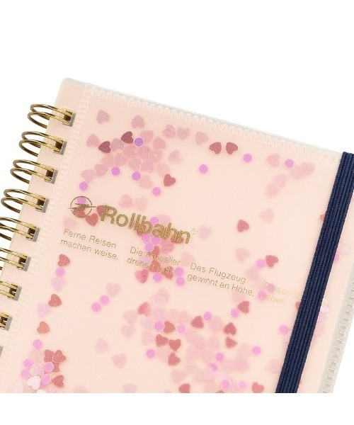 Rollbahn 手帳 ロルバーン ポケット付メモ グリッター M : ZOZOTOWN