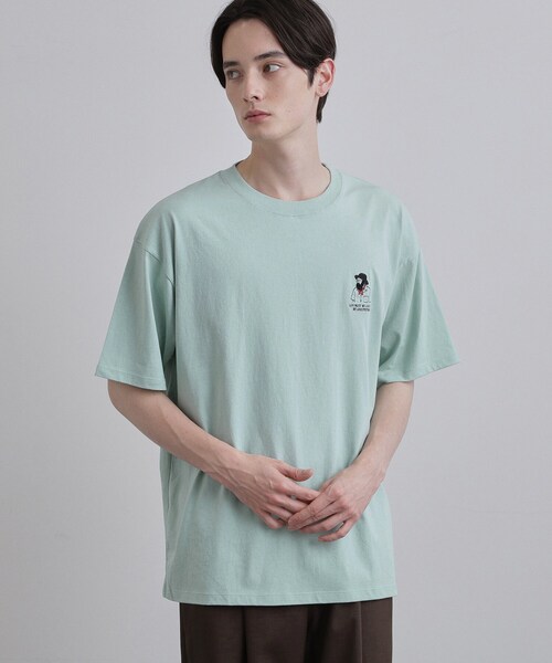 tk.TAKEO KIKUCHI（ティーケータケオキクチ） tシャツ ひげオジワン