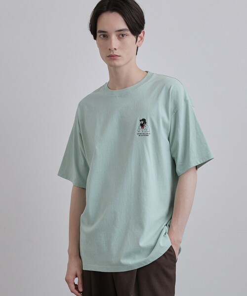 tk.TAKEO KIKUCHI（ティーケータケオキクチ） tシャツ ひげオジワン
