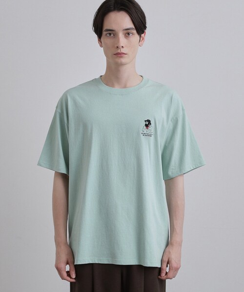 tk.TAKEO KIKUCHI（ティーケータケオキクチ） tシャツ ひげオジワン
