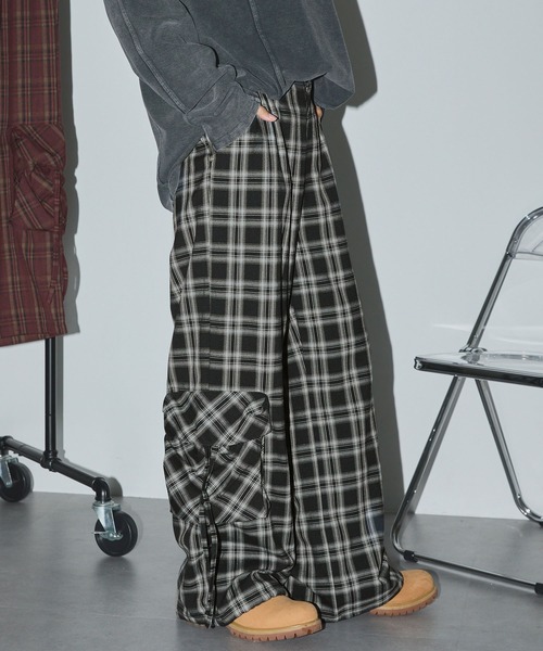 「Anchor Smith」 カーゴパンツ L ブラック レディース_画像5
