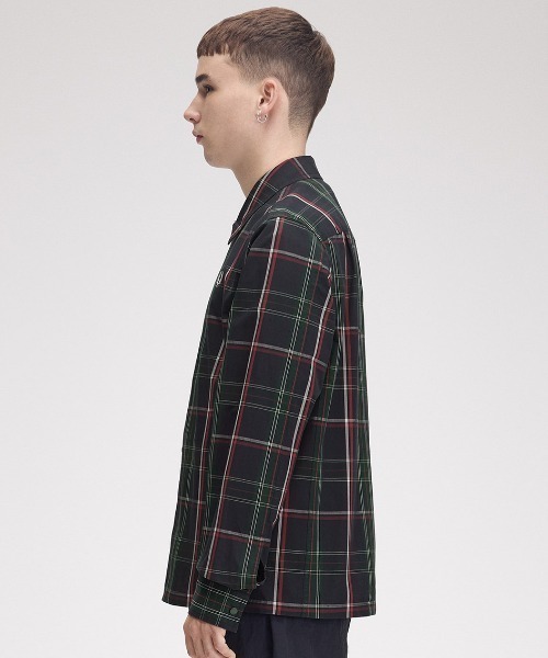 FRED PERRY（フレッドペリー） シャツ Fred Perry Tartan Overshirt