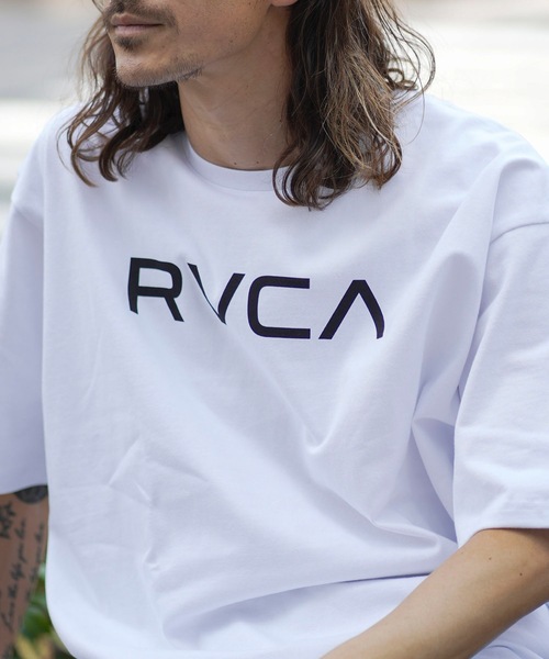 「RVCA」 半袖Tシャツ SMALL グレー系その他 メンズ_画像8