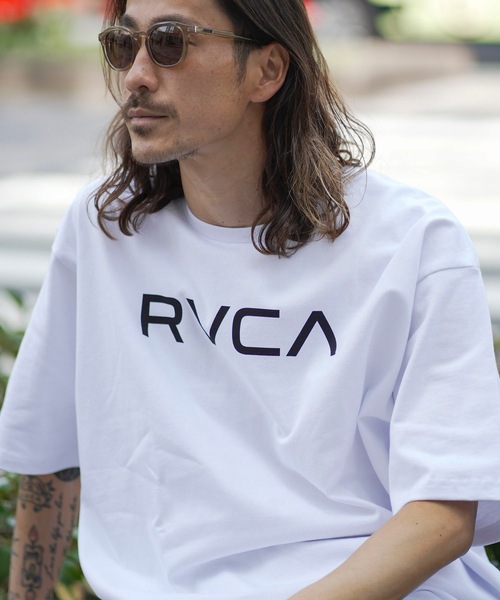 「RVCA」 半袖Tシャツ SMALL グレー系その他 メンズ_画像9
