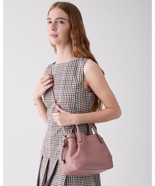 ケイトスペード ハンドバッグ ダンプリング スモール サッチェル レザー ピンク kate spade NEW YORK（ケイト・スペード ニューヨーク） ショルダー