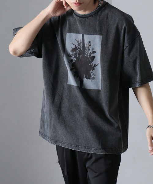 「welise」 半袖Tシャツ S ブラック系その他 メンズ_画像2
