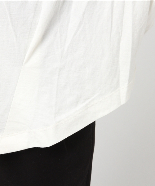 tシャツ M0696 ピグメント加工スキッパー レディース M0696 ピグメント加工スキッパー(M チェリーピンク): トップス