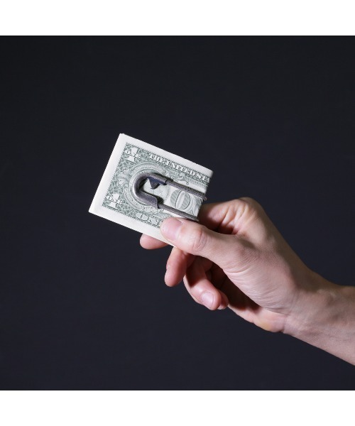 JAM  MADE アンティークシルバー マネークリップ JAM HOME MADE（ジャムホームメイド） マネークリップ 安全ピン