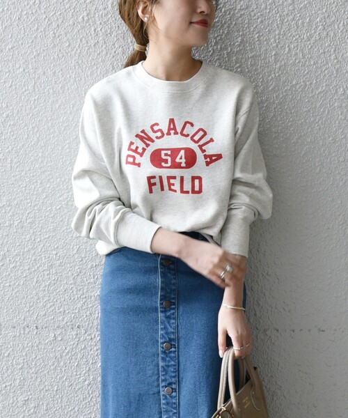 スウェット Ships Any別注 The Knits 復刻 カレッジ スウェット Zozotown Paypayモール店 通販 Paypayモール