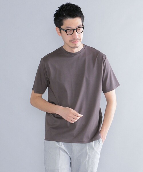 SHIPS tシャツ SHIPS: ALBINI クルーネック 無地 Tシャツ メンズ