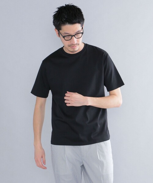 SHIPS（シップス） tシャツ SHIPS: ALBINI クルーネック 無地 Tシャツ