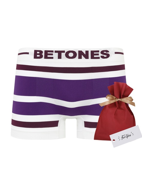 BETONES ボクサーパンツ 「セルフラッピングキット付き」BETONES