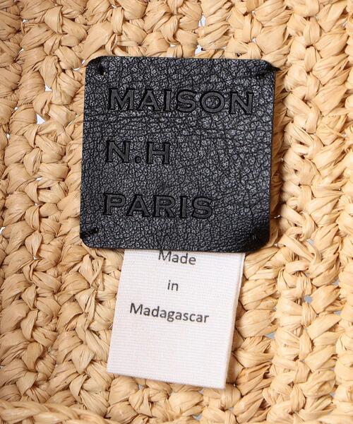 バッグ カゴバッグ <MAISON N.H PARIS(メゾン エヌアッシュ パリ)>RAF DAHLIA ミニ トートバッグ|ZOZOTOWN |10