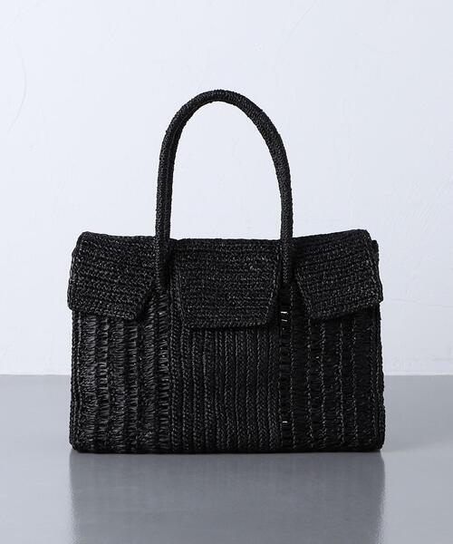 バッグ カゴバッグ <MAISON N.H PARIS(メゾン エヌアッシュ パリ)>RAF DAHLIA ミニ トートバッグ|ZOZOTOWN |12