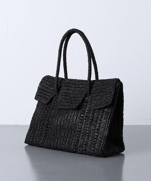 バッグ カゴバッグ <MAISON N.H PARIS(メゾン エヌアッシュ パリ)>RAF DAHLIA ミニ トートバッグ|ZOZOTOWN |13