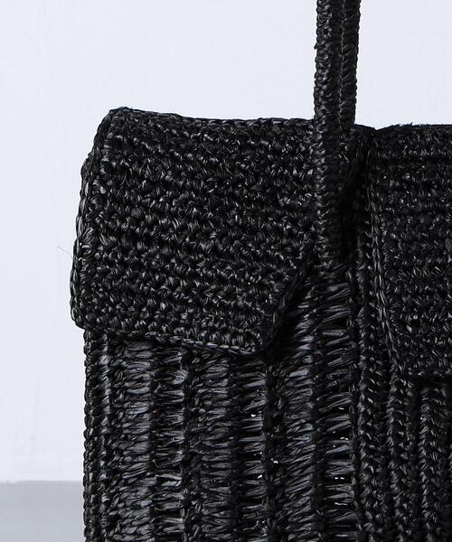 バッグ カゴバッグ <MAISON N.H PARIS(メゾン エヌアッシュ パリ)>RAF DAHLIA ミニ トートバッグ|ZOZOTOWN |14