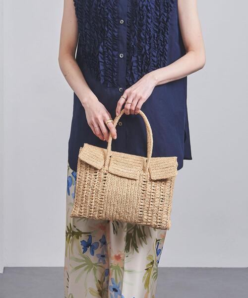 バッグ カゴバッグ <MAISON N.H PARIS(メゾン エヌアッシュ パリ)>RAF DAHLIA ミニ トートバッグ|ZOZOTOWN |15
