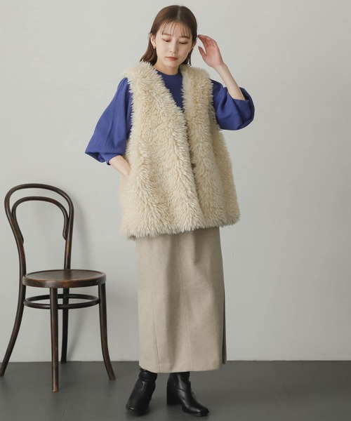 ニット セーター 「一部店舗限定」レーヨンストレッチニットマトンスリーブトップス レディース SENSE OF PLACE by URBAN RESEARCH ニット セーター ストレッチ