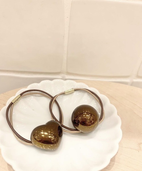 flower ヘアゴム チョコレートゴム : ZOZOTOWN Yahoo!店 - 通販