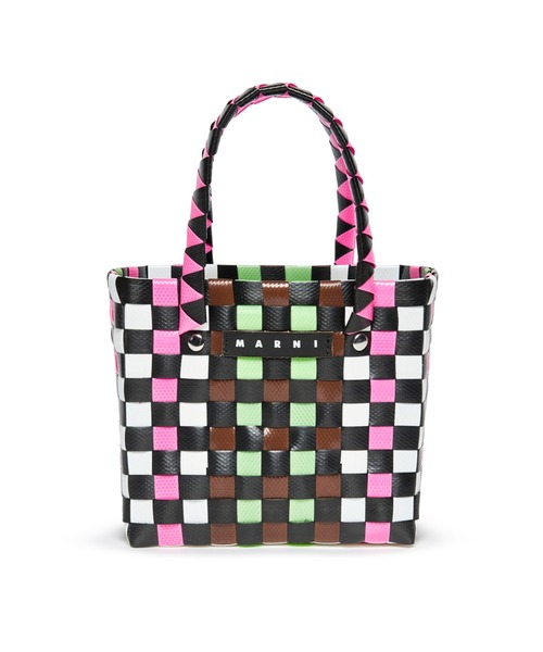 MARNI マルニ　カゴ　バッグ マルニ トートバッグ かごバッグ カゴ レディース ピンク MARNI