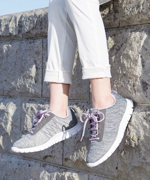 ニッセン（nissen） スニーカー 「ゆったり幅広」超軽量スポーティー