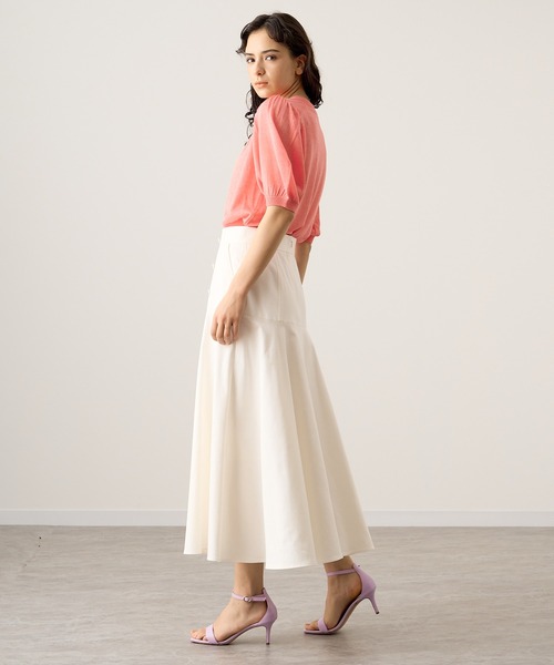 ANAYI スカート シルクデニムフレア : ZOZOTOWN Yahoo!店 - 通販