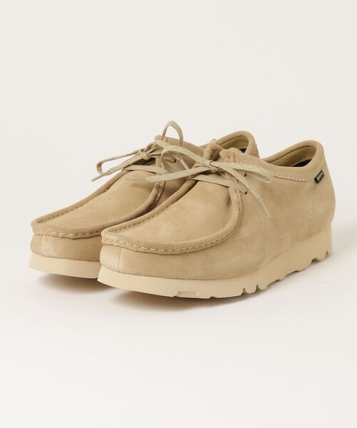 靴 CLARKS WallabeeGTX 7h Maple Suede Clarks WallabeeGTX Maple Suede MAPLE（クラークス ワラビー