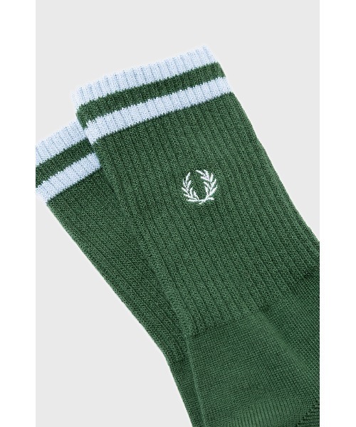 FRED PERRY 靴下 Tipped Short Socks／ティップラインショート