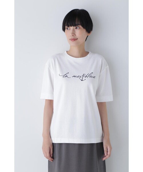 human woman長袖ロゴTシャツ ロゴTシャツ | human woman（ヒューマンウーマン） ｜【公式